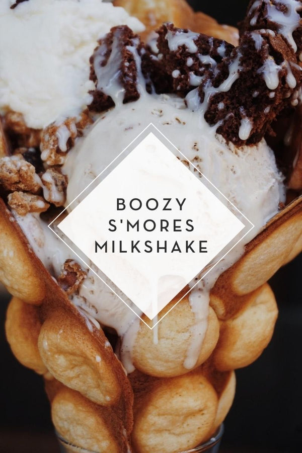 Boozy S’mores Milkshake