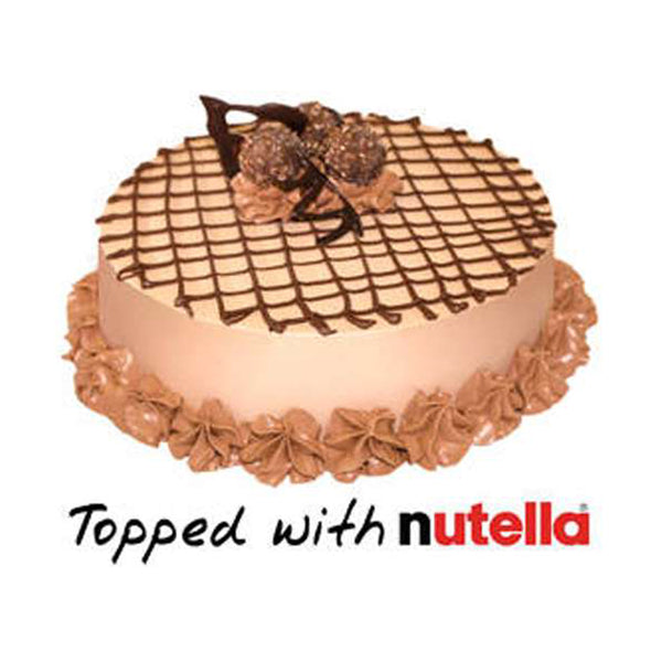 Chocolate Hazelnut Heaven with Nutella Cake